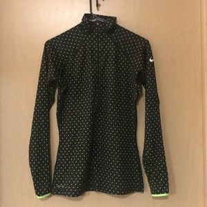 NIKE - Dry-Fit Polka Dot Quarter ZIP - MED